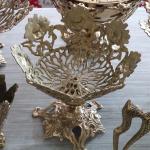 ظروف برنجی  با کیفیت بالا و ابکاری عالی